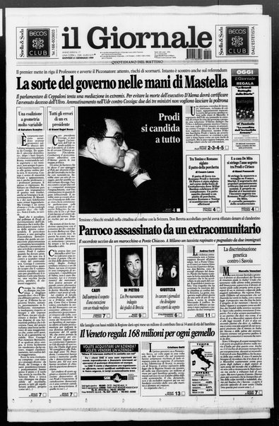 Il giornale : quotidiano del mattino